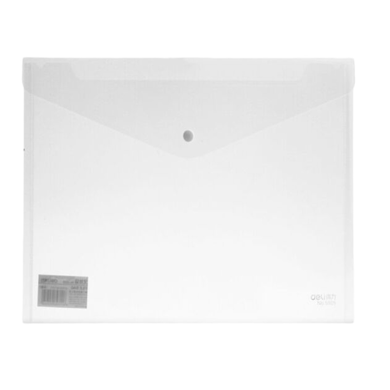 得力(deli) 5505文件袋A4按扣文件袋(单位:个)