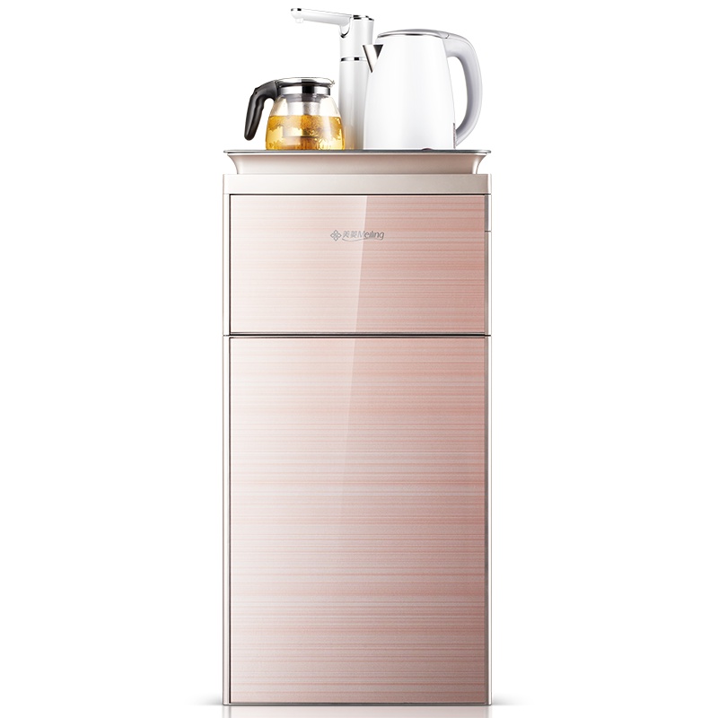 美菱(MELING) MY-C15 温热型 家用智能茶吧机 双层立式柜式全自动上水下置水桶式饮水机