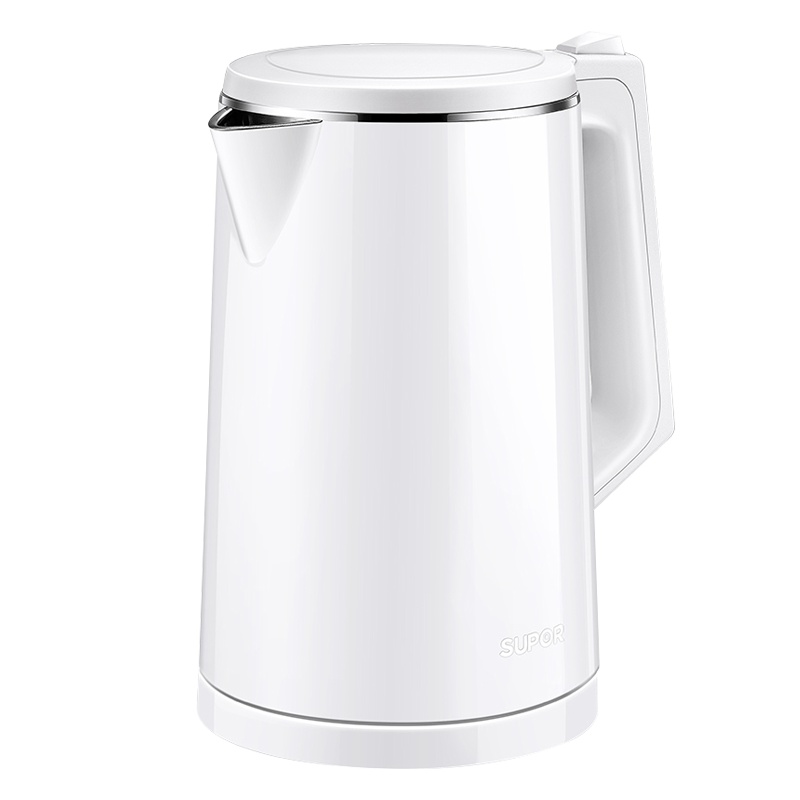 苏泊尔（SUPOR）电水壶双层保温防烫 品牌温控器 无缝内胆 自动断电 防干烧 家用SW-15J318