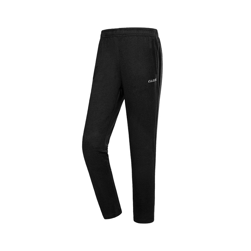 骆驼运动针织直筒休闲宽松情侣长裤