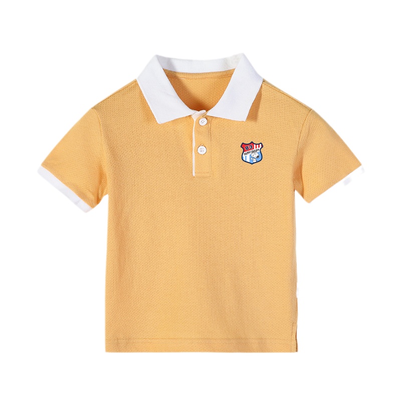 史努比儿童衬衣纯棉2021年夏季新款男宝宝打底衫男童衬衫百搭潮流