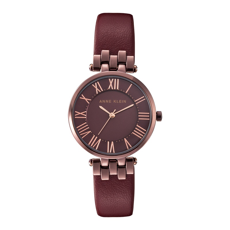 安妮克莱因（ANNE KLEIN）摩登复古系列复古潮流时尚石英女士手表AK/2619BYBN