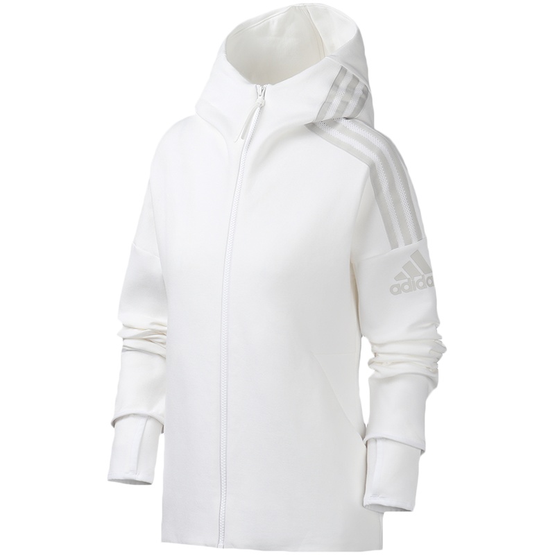 【自营】阿迪达斯女服夹克外套W ZNE HD连帽休闲运动服FL1960