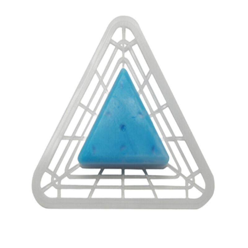 溢冰清香型滤洁块小便池除臭三角块尿斗除臭芳香球男厕所男便池 12块/盒 单位:盒