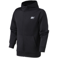 New Balance/NB男装外套连帽细绒保暖休闲运动服AMJ81005 L AMJ81005-BK黑色