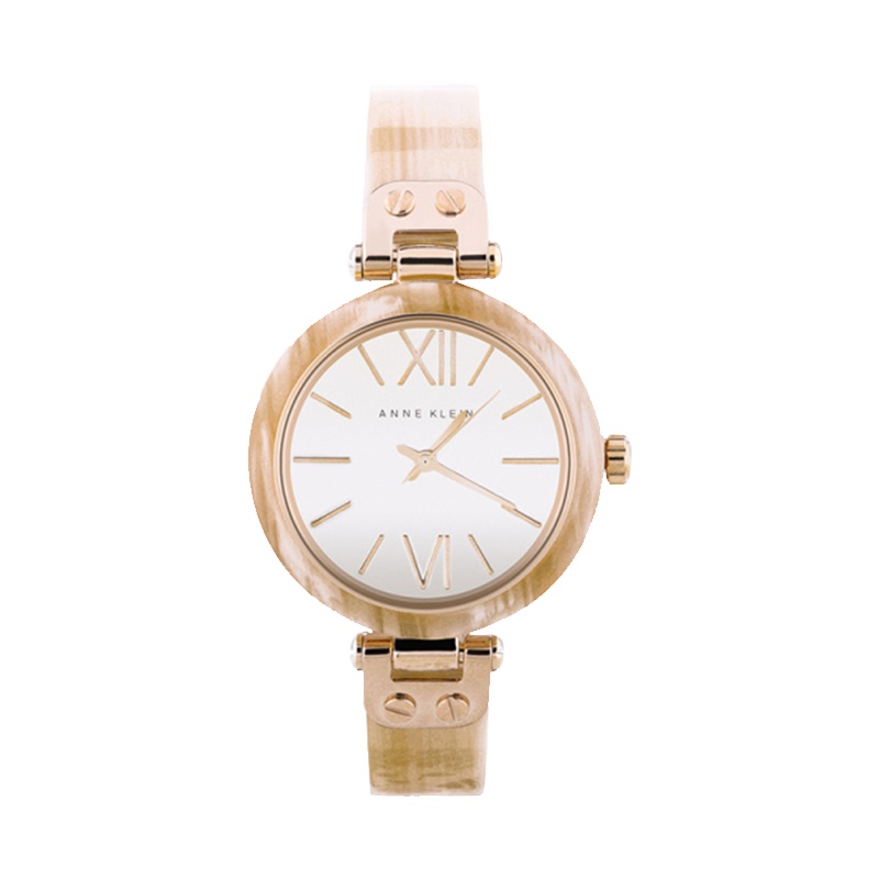 安妮克莱因（ANNE KLEIN）摩登复古系列时尚休闲个性潮流石英女士手表10/9652CHHN