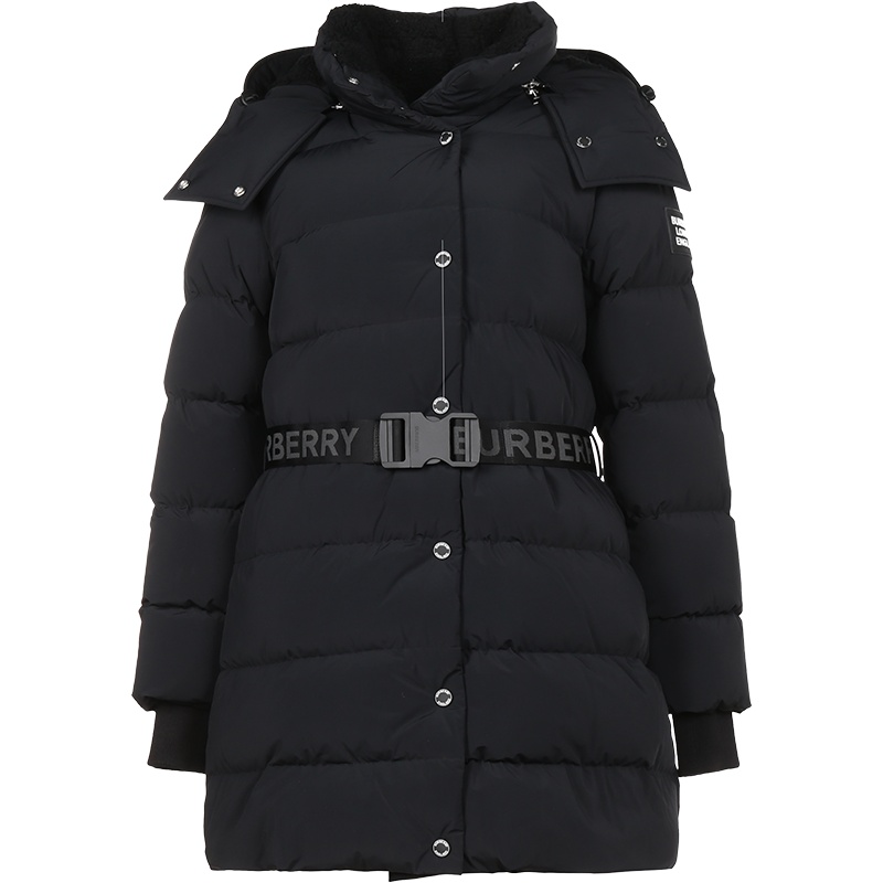 BURBERRY 博柏利 女款 锦纶鹅绒连帽羽绒服外套 80186901