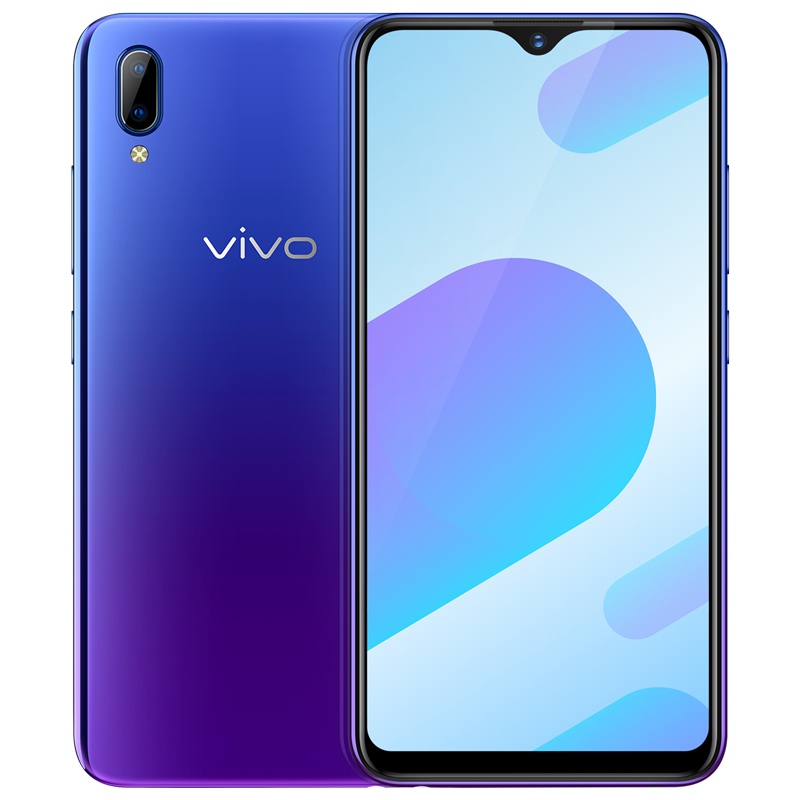 vivo Y93s 极光蓝4GB+128GB 全面屏拍照大电池手机 移动联通电信全网通4G手机