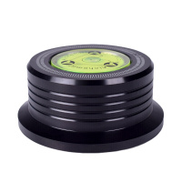 全铝LP黑胶唱片镇LP唱机压镇垫 水平仪 水平尺 测速卡 刻度线