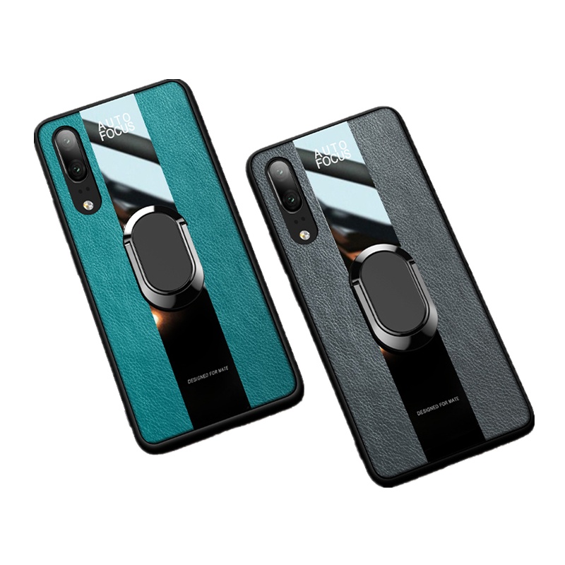 [送钢化膜]高铭宣 华为p20pro手机壳p20男款保时捷磁吸皮套高档硅胶个性创意超薄网红抖音同款puls真防摔潮牌