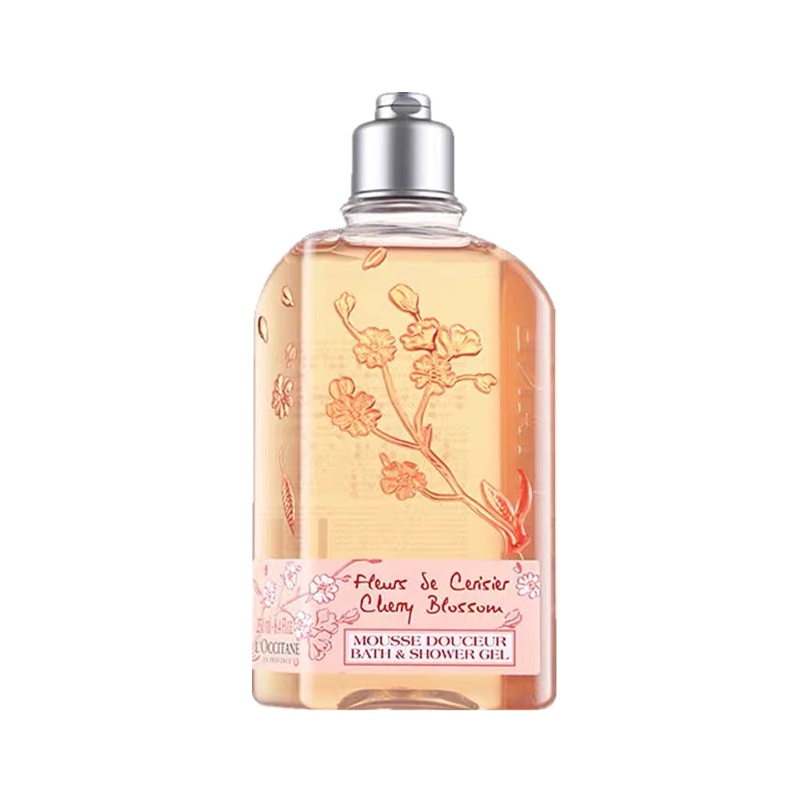 欧舒丹甜蜜樱花沐浴啫喱250ml