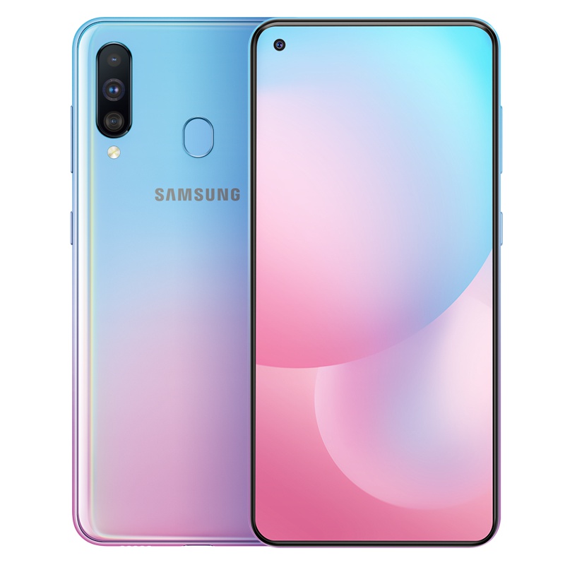 三星 Galaxy A60 6GB+64GB 元气版 蜜桃海盐 超广角拍照 黑瞳全视屏 移动联通电信全网通4G全面屏手机