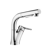 摩恩抽拉式龙头冷热洗脸盆冷热洗手盆抽拉水龙头家用洗脸盆卫浴龙头水龙头89124新品