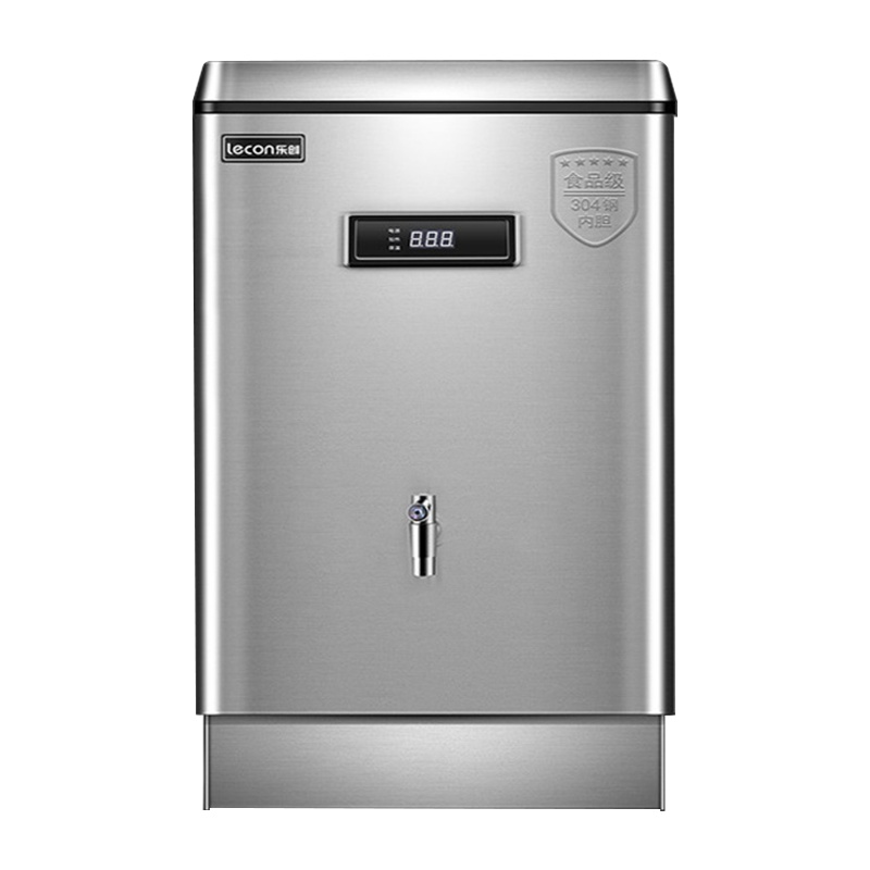 乐创(lecon)商用开水器电热烧水器烧水桶不锈钢大容量工厂饮水机餐饮店设备 30L/H 标准款ZK-30