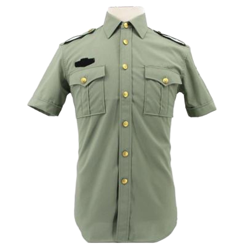 夏常服短袖衬衫