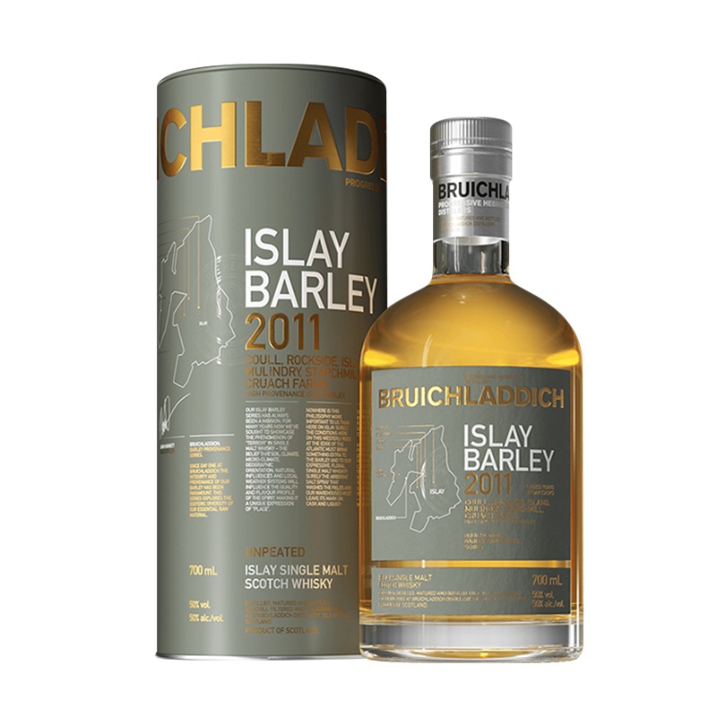 布赫拉迪艾雷岛麦芽2011苏格兰单一麦芽威士忌 700ml
