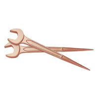 桥防(QIAOFANG) QFB139 铍青铜防爆撬棒呆扳手 24mm