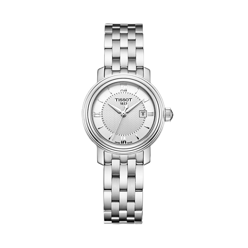 天梭(TISSOT)瑞士品牌手表 港湾系列女士石英表