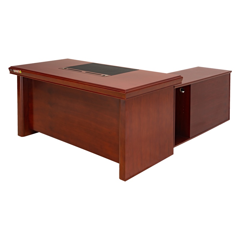 科朔 办公桌老板桌经理桌现代班台经理桌油漆班台桌1.6米KS-B4316