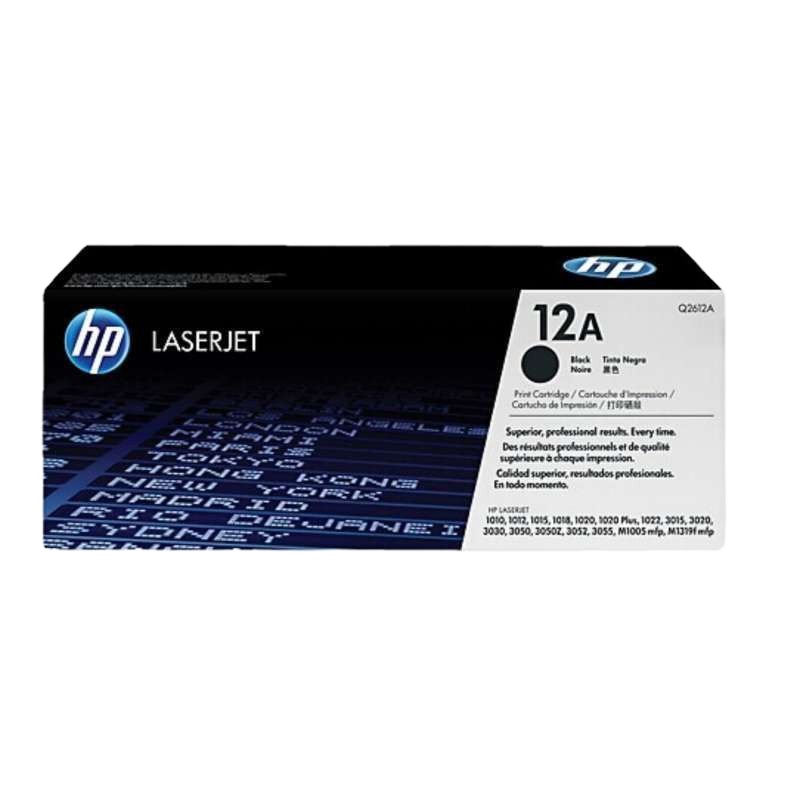 Hp 2612a硒鼓黑色(适用HP 1010;1012;1015;1020 plus;3050;1018;M1005）