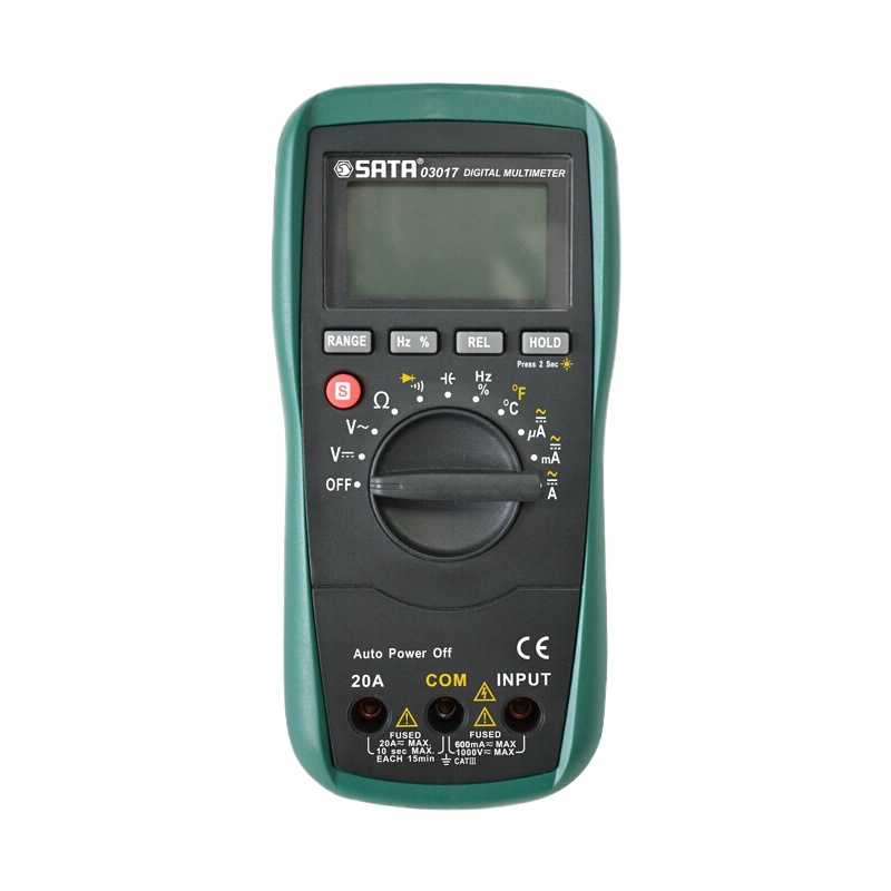 世达(SATA) 03017带温度测量数字万用表