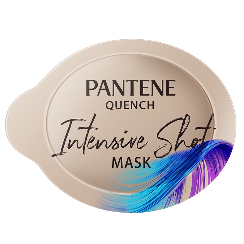 潘婷高保湿发膜氨基酸补水深水泡弹-清润型12ml 适用于头皮油头发干 中度损伤 柔顺补水 改善毛躁