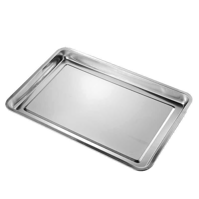 飞天鼠(FTIANSHU) 201不锈钢蒸饭盘无孔蒸盘2个装