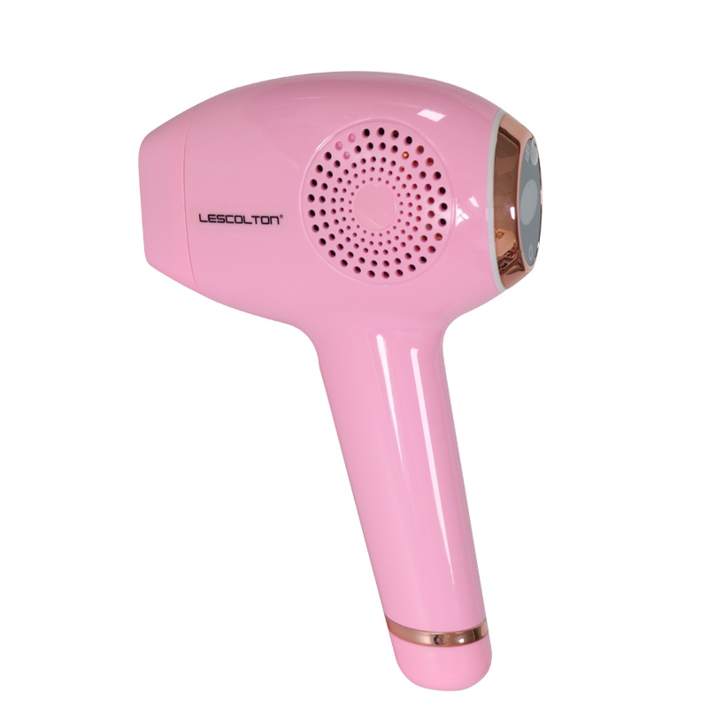 lescolton激光脱毛仪 冰感接触 净毛嫩肤 男女全身适用 T011C 粉色