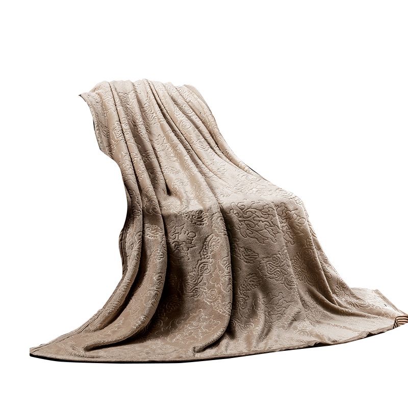 路易卡罗 抑菌彩棉压花毯 LK-4302