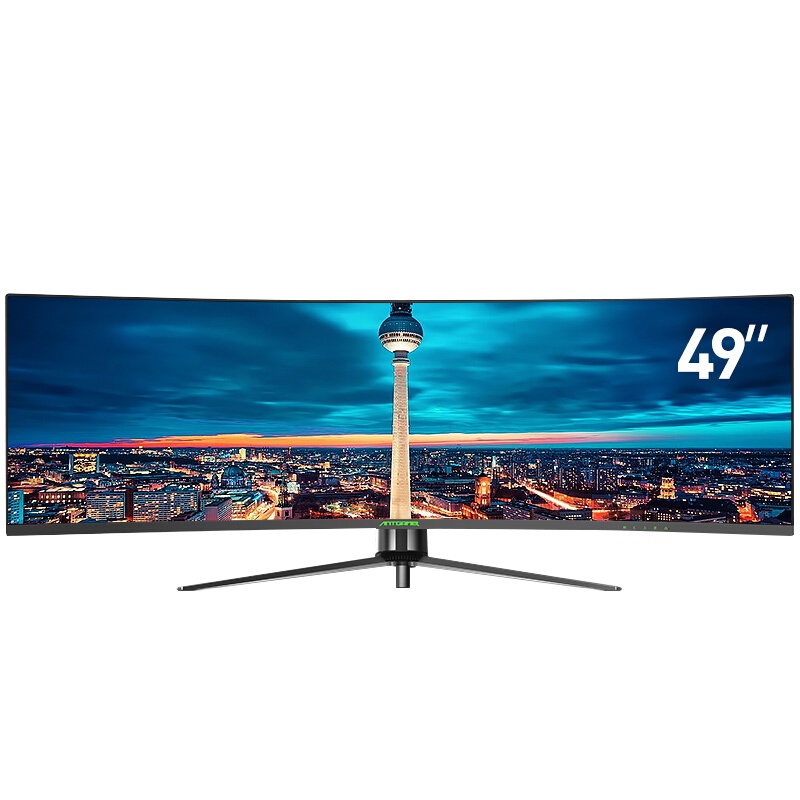 蚂蚁电竞 49英寸 144hz 1ms 曲面电竞 带鱼屏32:9 吃鸡游戏网吧家用 高清液晶电脑屏幕 ANT491UC