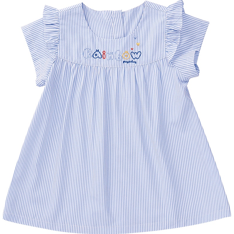 婴姿坊夏女童连衣裙女宝宝裙子公主裙