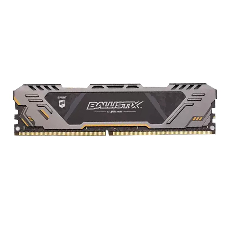 英睿达(Crucial)铂胜运动LT系列DDR4 2666 16G台式机电脑内存条带散热片 迷彩灰