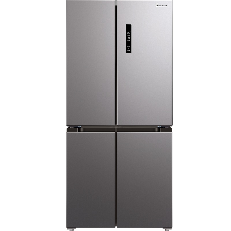 小天鹅(LittleSwan)446L多开门风冷无霜 电脑控温 铂金净味抗菌 十字对开门家用冰箱BCD-446WSPL