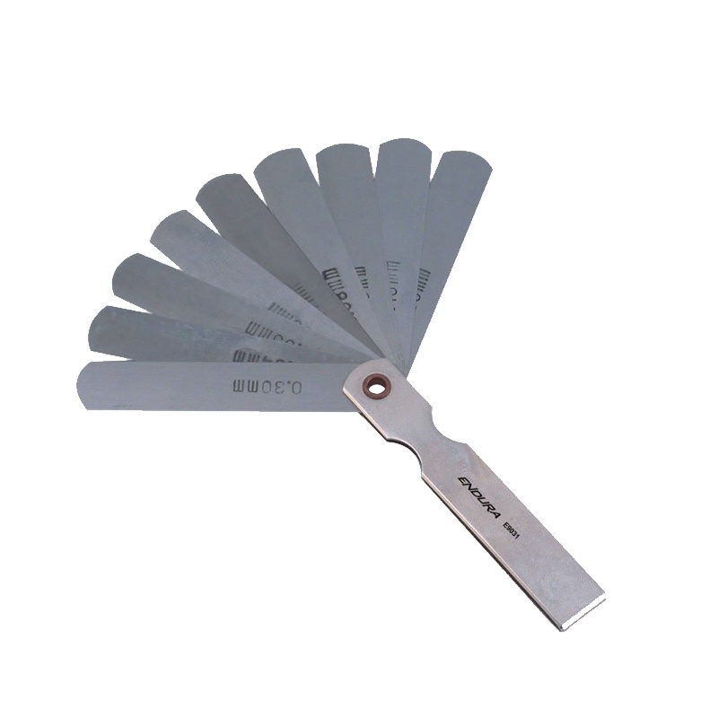 力易得(ENDURA)9件套不锈钢塞尺 0.04-0.30mm 货号E9731