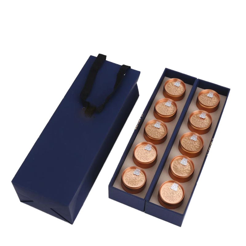 萃姿尔(TRESOR)普洱茶 云南熟茶普洱 10罐装