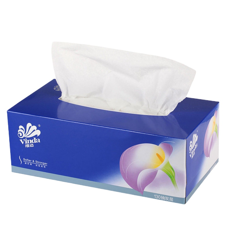 维达(Vinda) V2055 盒巾 4盒/提 提装