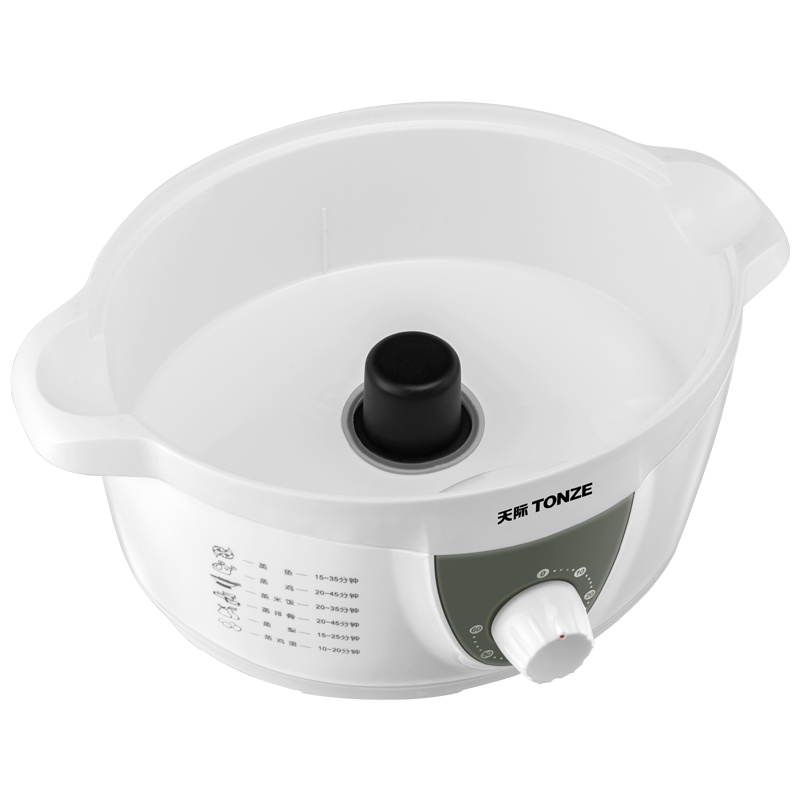 天际煮蛋器DZG-40AD三层蒸蛋器定时功能机械式旋转控制多功能小型煮蛋器迷你鸡蛋羹蒸炖食物煮热消毒