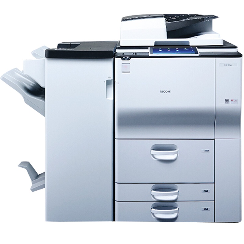 理光(Ricoh)MP9003SP A3黑白高速复合机(主机+送稿器+2000页小册子装订器)