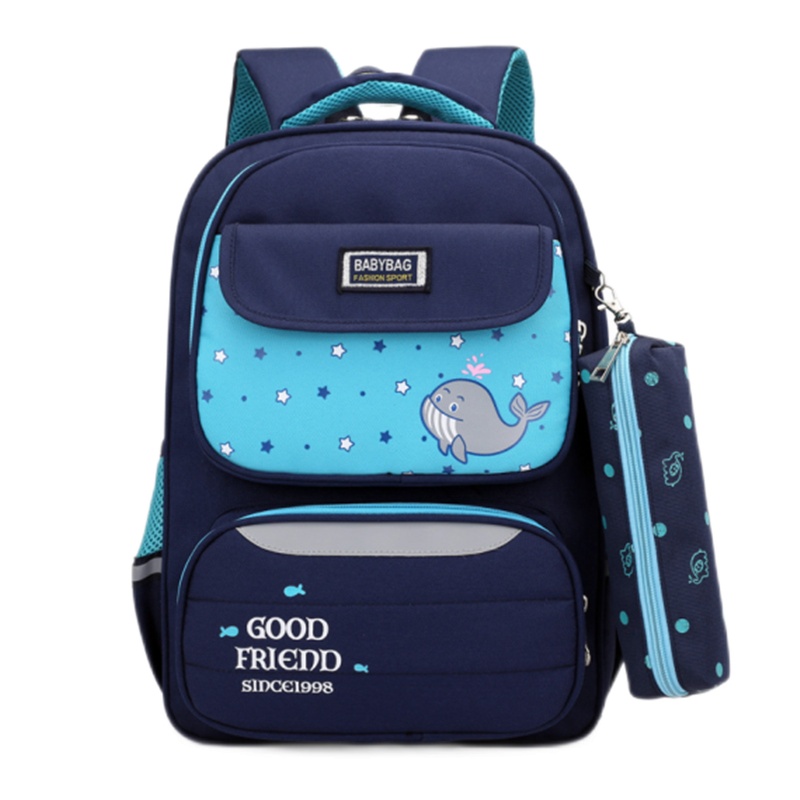 迪嘉乐2021新款小学生儿童书包女孩卡通可爱学生背包减负护脊双肩包