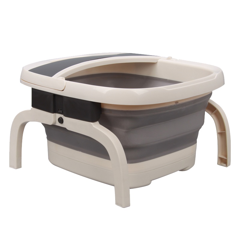 舒派可折叠足浴盆电动加热泡脚桶家用恒温足浴桶便携式全自动按摩-恒温款