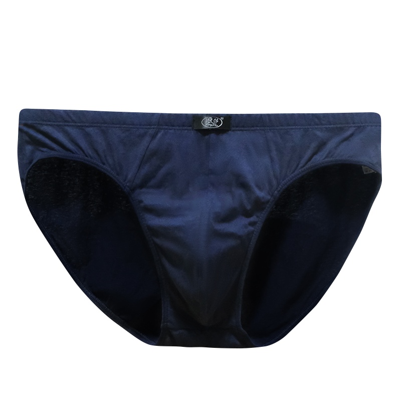 男士内裤纯棉三角裤透气男式款短裤头男生全棉质中腰三角内裤