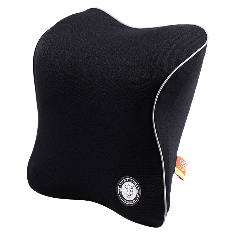 吉吉(GiGi)汽车头枕GT-22太空记忆棉舒芯头枕 车用颈枕 头靠枕黑色