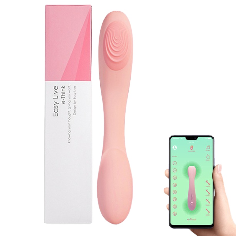 easylive e-Think棒APP版粉色穿戴式震动棒女用品自慰高潮性专用女性私处夫妻成人情趣用具玩具