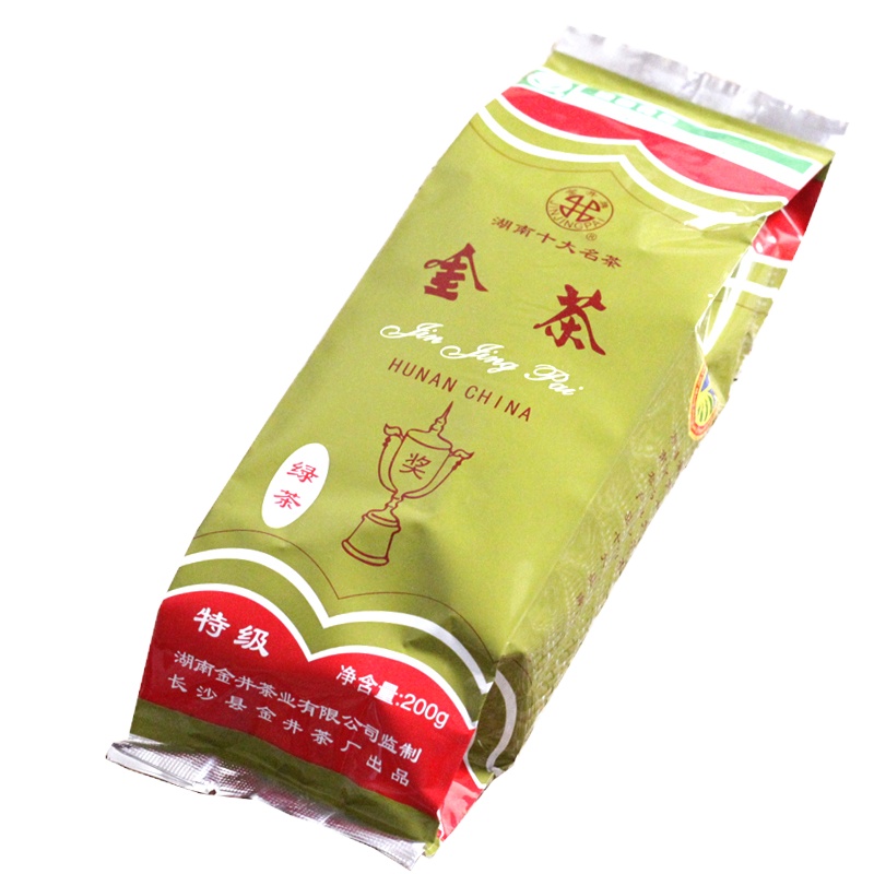 艺福堂 2019年新茶长沙金井绿茶 200g特级绿茶60年口啤好茶叶