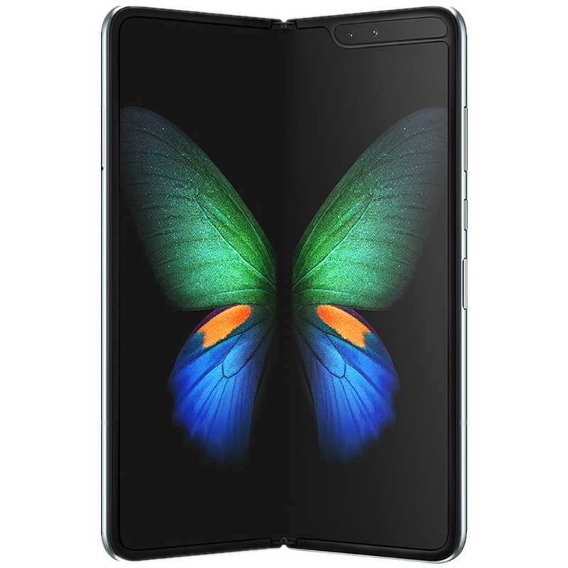 三星 SAMSUNG Galaxy fold 韩版 联通电信5G 折叠屏手机 夜雾银 12GB+512GB