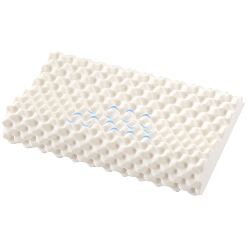 LOVO乐蜗家纺泰国乳胶枕头枕芯男女护颈枕单人颈椎枕罗莱生活旗下品牌