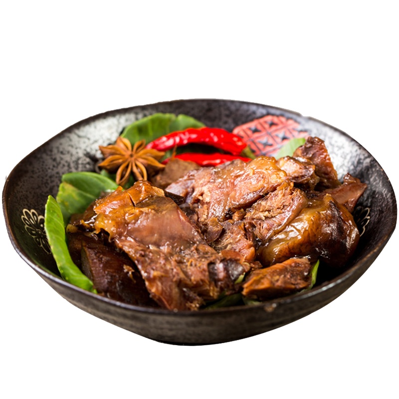 月盛斋 五香酱牛肉200g 清真老北京特产熟食牛肉卤牛肉熟食凉菜 中华老字号