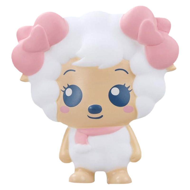 澳贝(AUBY) 喜洋洋与灰太狼 益智玩具 美羊羊捏捏响 软胶捏捏叫手抓玩具 465210