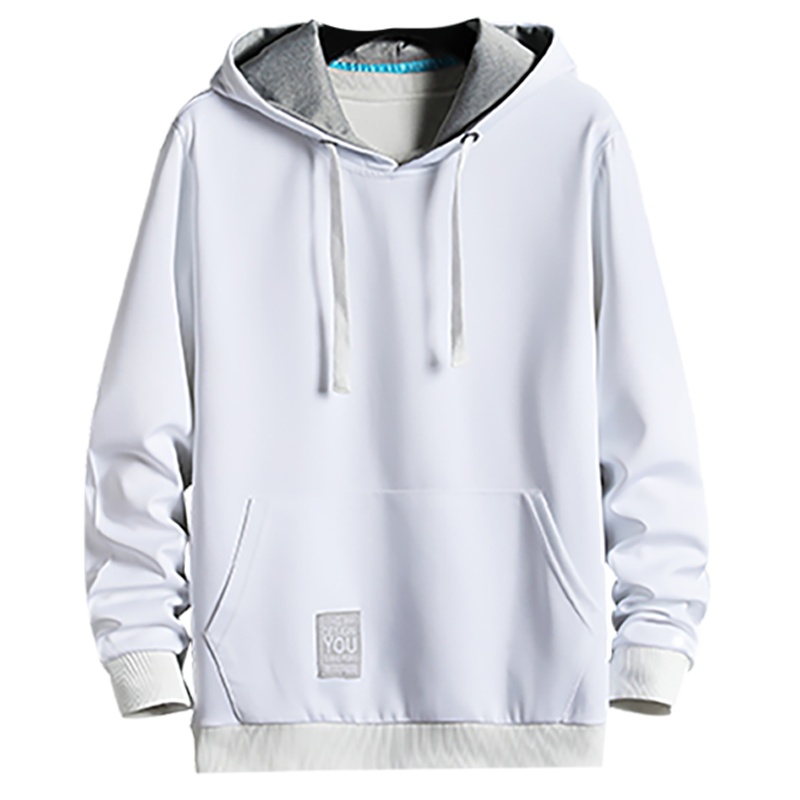 狮臣SHICHEN 2023年秋季新款男士连帽套装休闲男运动两件套卫衣套装修身青少年男套装 运动套装男装