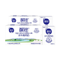 百菲酪水牛高钙奶200ml*10盒两件装 网红全脂牛奶学生高钙早餐奶整箱